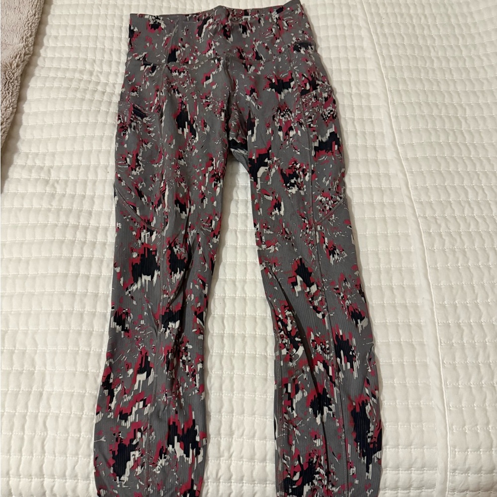 lululemon athletica Multicolor Patterned Leggings